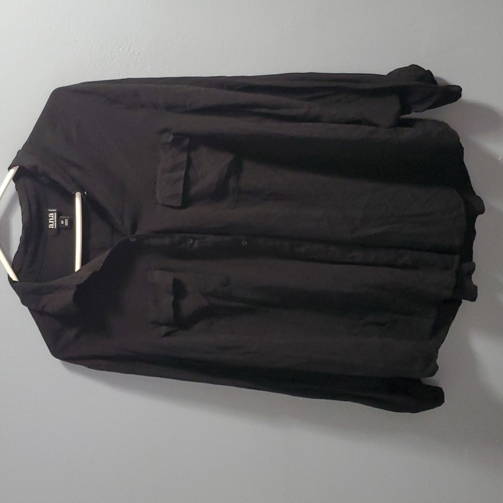 Black dress shirt